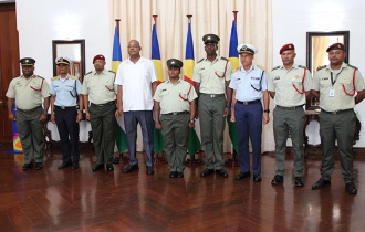Three Officers Commissioned as Second Lieutenants in Seychelles Defence Forces