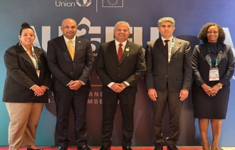 Mr Sebastien Pillay, Vice President of the Republic of Seychelles, leads the Seychelles’ delegation at the 7th African Union- European Union Summit held from 24th to 25th November 2025, in Luanda, Angola
