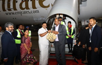 President Herminie Begins Official State Visit to the Republic of India