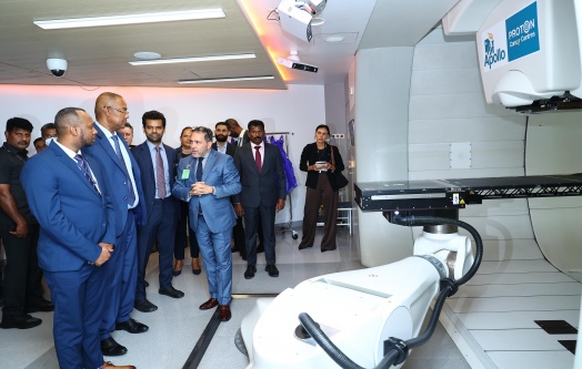 President Herminie Explores Advanced Cancer Care and Health Cooperation at Apollo Proton Cancer Centre