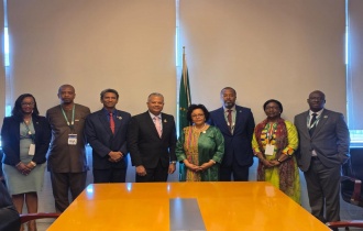 Vice President of the Republic of Seychelles, meets with Heads of the African Union Organs: AfCFTA and AUDA-NEPAD Initiatives