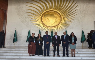 Vice President of the Republic of Seychelles, represented President Herminie at the 39th Ordinary Session of the Assembly of the African Union