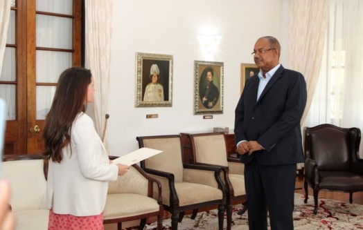 President Dr. Patrick Herminie Receives Letters of Credence from Canada’s High Commissioner-Designate