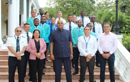 President Dr Patrick Herminie Commends Air Seychelles for Repatriation Efforts Amid Middle East Crisis