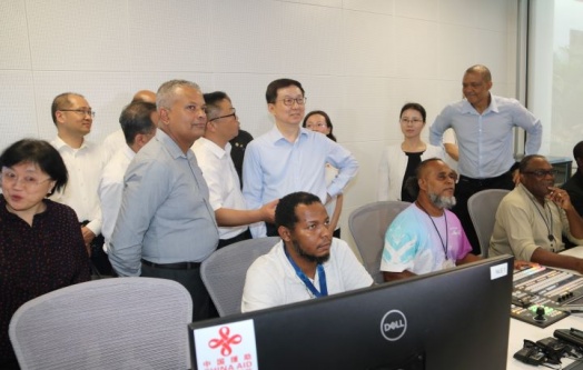 Chinese Vice President, Han Zheng Tours New SBC House