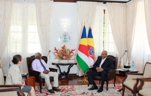 Seychelles Human Rights Commission Presents 2025 Annual Report to the President.