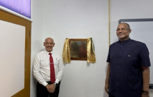 President Patrick Herminie Officially Launches Smart Education Initiative at Anse Royale Secondary School
