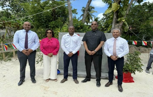 President Dr Patrick Herminie Lays Foundation Stone for First Condominium Housing Project at Anse Réunion, La Digue