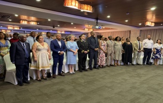 President Dr Patrick Herminie Attends Russia National Day Reception