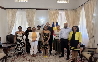 President Meets Nigerian Music Star Ayra Starr Ahead of Seychelles’ 50th Independence Celebrations