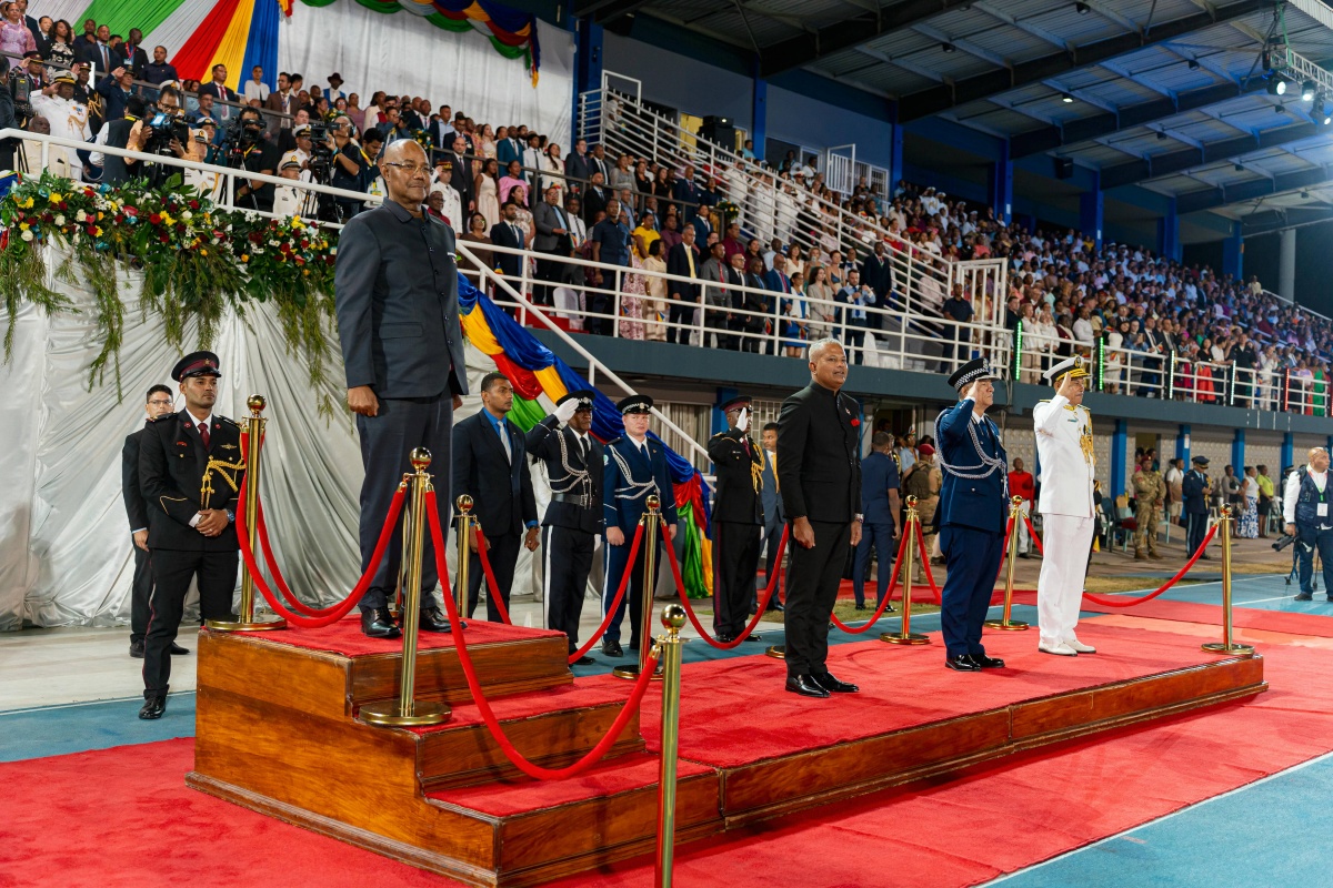 Seychelles Marks Golden Jubilee with Grand Military Parade at Unity Stadium