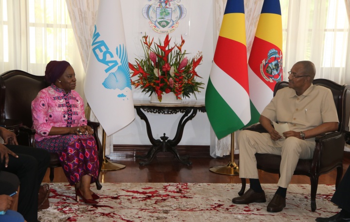 President Herminie and COMESA Secretary General Reaffirm Partnership as Women and outh Programme launches