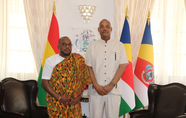 New Ghanian High Commissioner Proposes Permanent Joint Commission at Accreditation with President Herminie