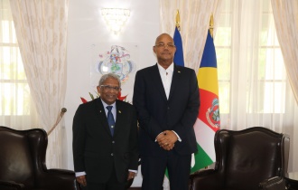 President Herminie Pays Tribute to Justice Anthony Fernando's Distinguished Judicial Service