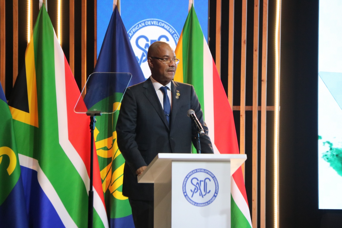 President Herminie Delivers Maiden Address at 46th Ordinary SADC Summit, Calls for African-Led Industrial Transformation