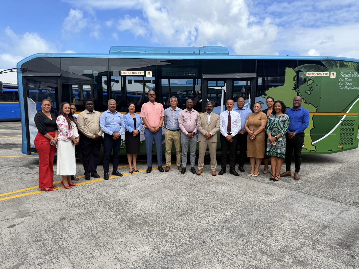 President Attends Launch of SPTC’s First Electric Pilot Buses