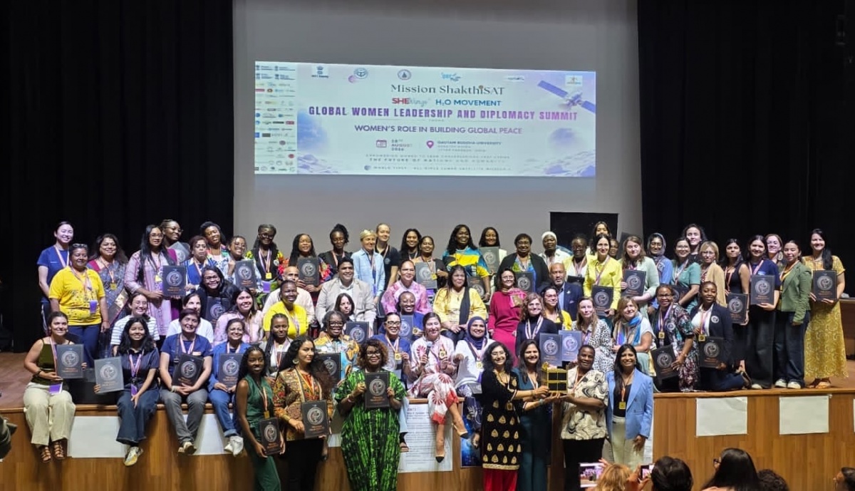 First Lady Mrs Veronique Herminie Urges Girls to Break Barriers and Dream Big - “Reach for the Skies”