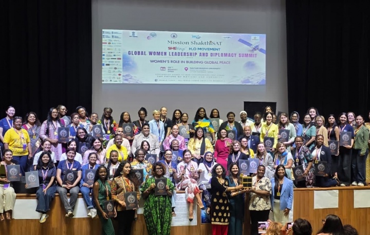 First Lady Mrs Veronique Herminie Urges Girls to Break Barriers and Dream Big - “Reach for the Skies”