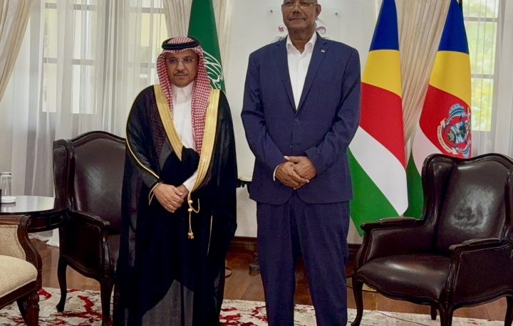 President Herminie and Saudi Ambassador-designate Discuss Strengthening Bilateral Relations