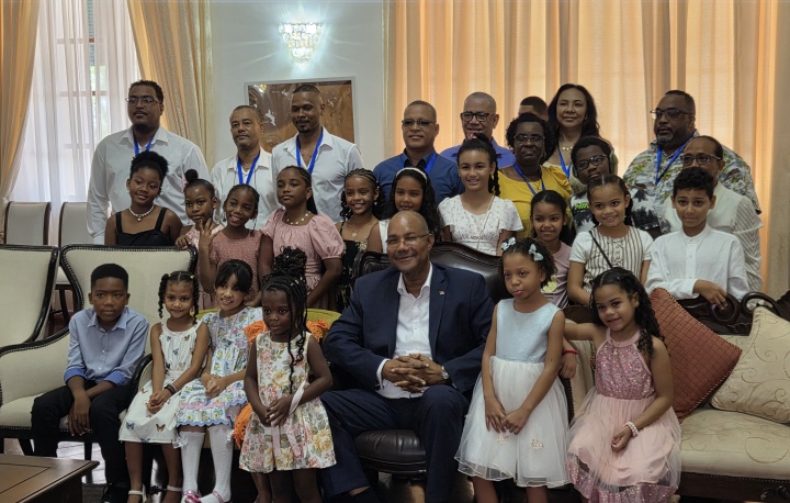 Little Stars, Big Dreams: Twinkle Little Stars 2026 Participants Meet President Herminie