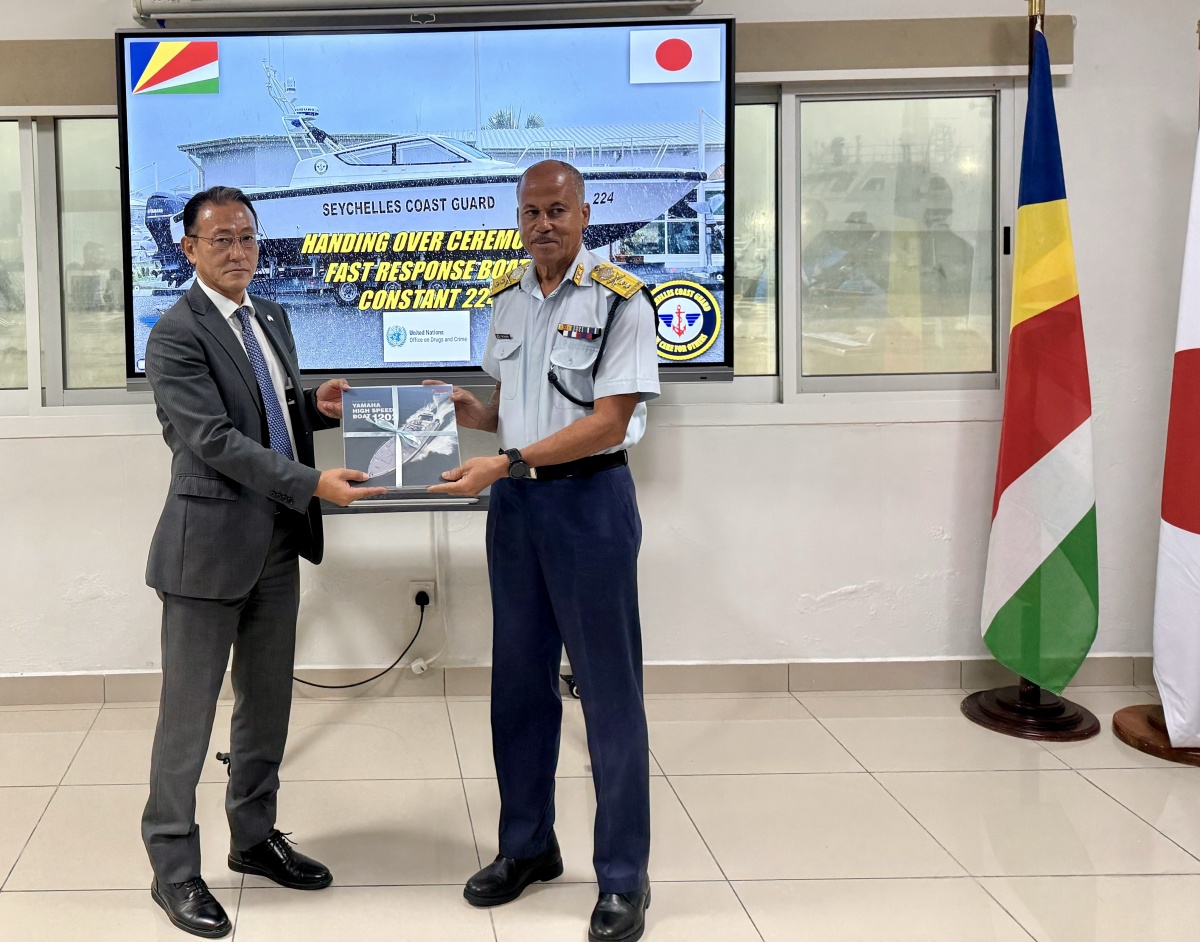 Constant Joins Seychelles Coast Guard Fleet to Strengthen Maritime Security