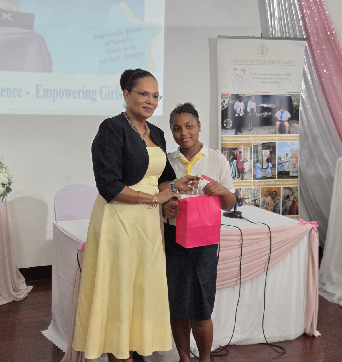 Growing with Confidence: First Lady Launches “Welcome to Puberty” Initiative