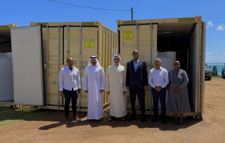 President Delivers on First Overseas Commitment as Three Desalination Plants Are Handed Over to Seychelles