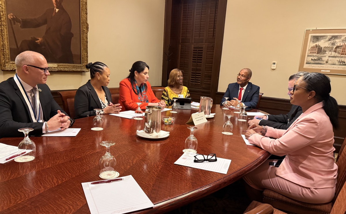 President Herminie Meets African Union Commission Deputy Chairperson