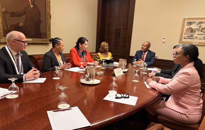 President Herminie Meets African Union Commission Deputy Chairperson