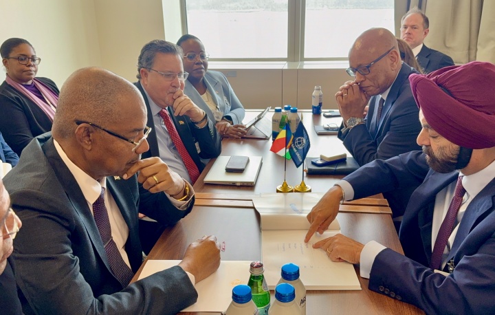 President Herminie and World Bank President Discuss New Areas of Cooperation for Seychelles