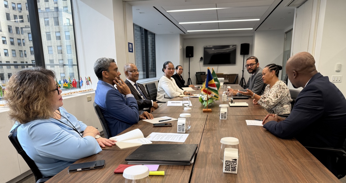 Seychelles and APRM Discuss Africa Ratings, Investment and Digital Governance