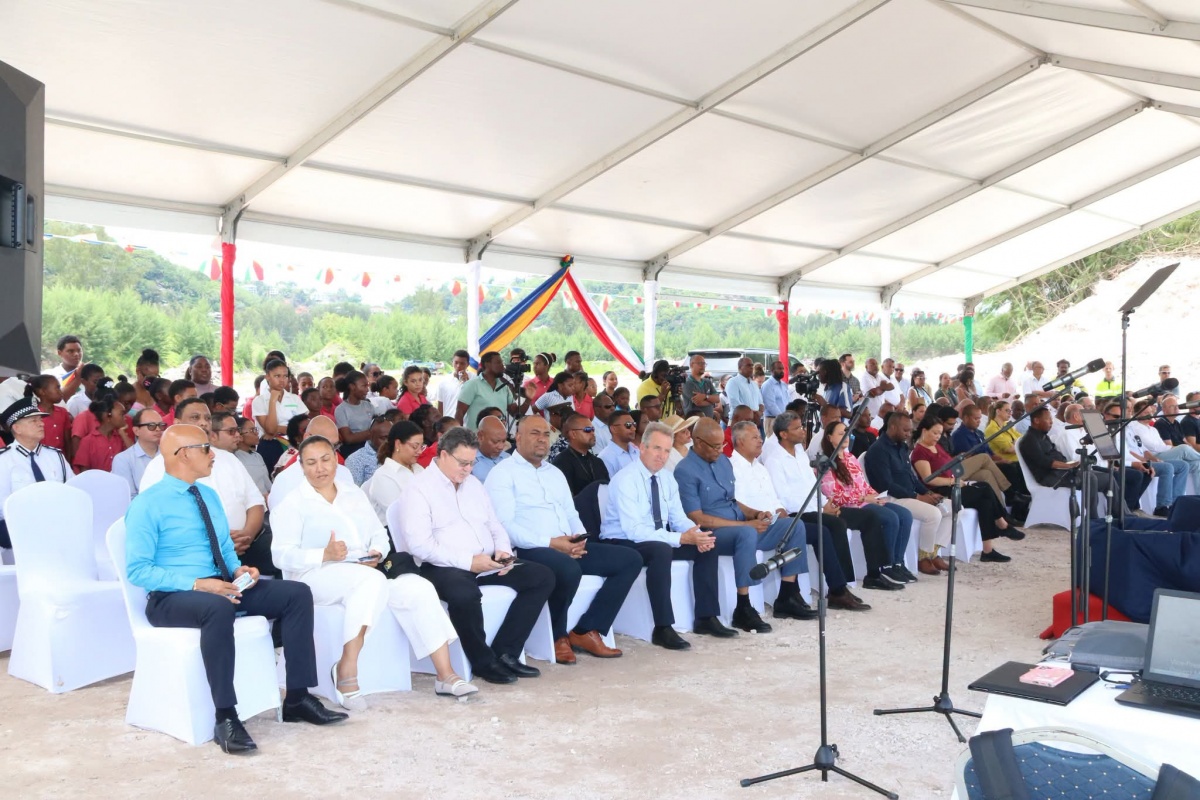 President Herminie Launches New Land Reclamation Project to Shape Seychelles' Future