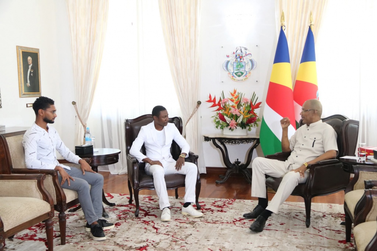 Seychelles' Future Belongs to Its Youth, President Herminie Tells Young Entrepreneurs