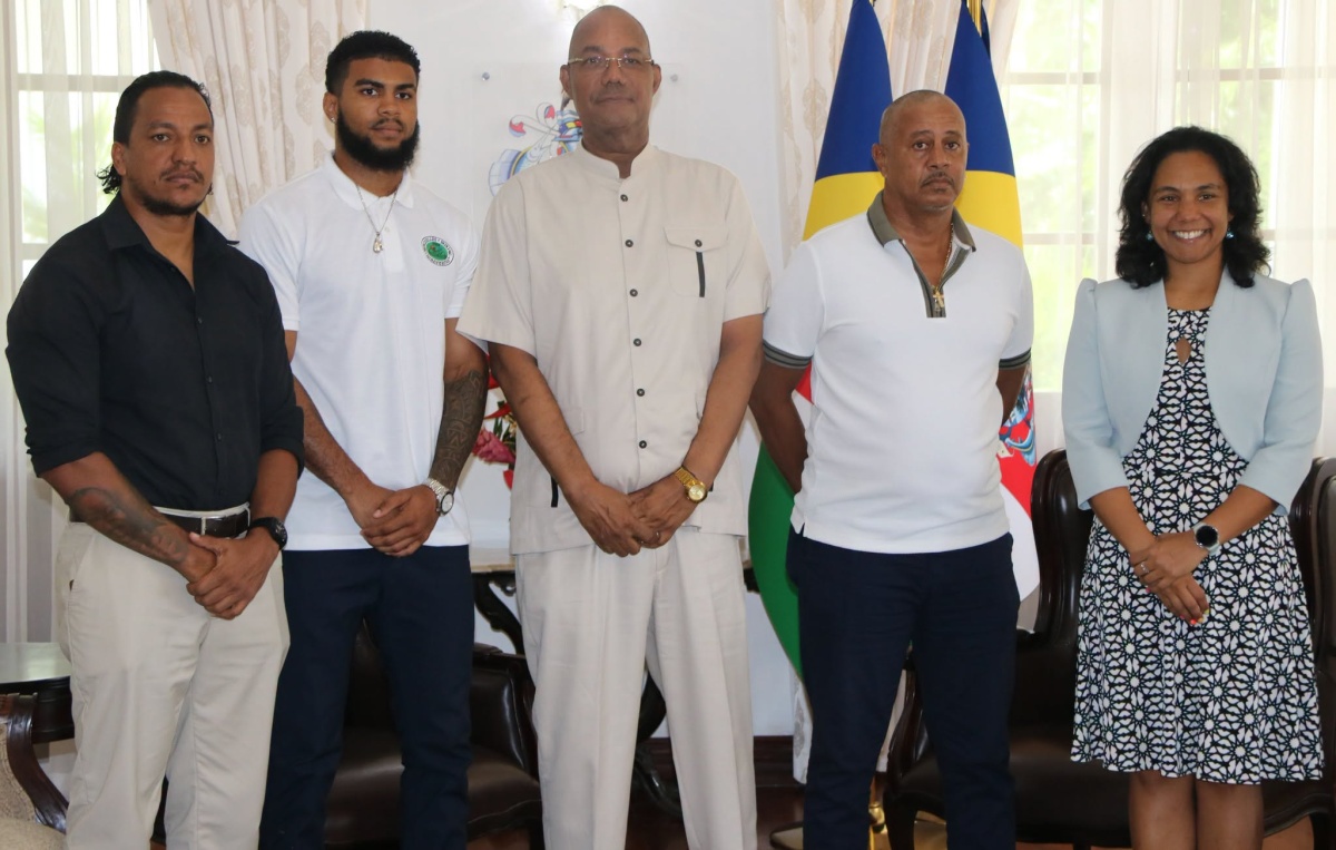 President Herminie Recognises Young Boxer Jade Micock’s Achievements on African Stage