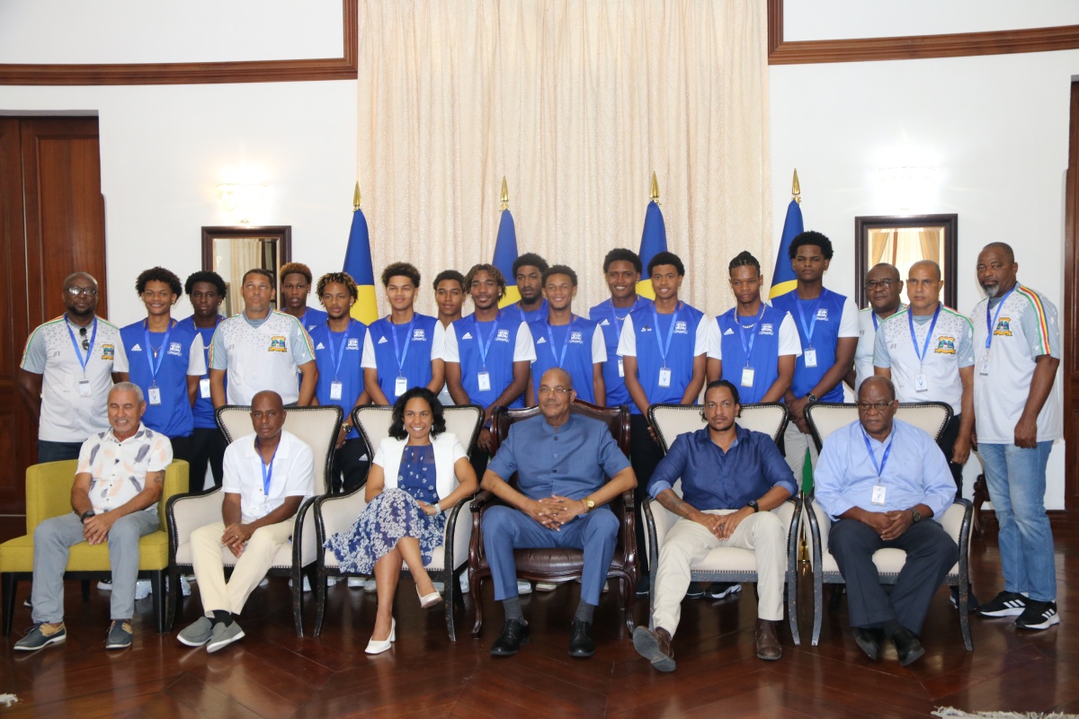 President Herminie Congratulates Seychelles Under-20 Men’s Football Team on Historic Victory Over Mauritius
