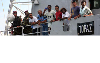 Seychellois fishermen return home 