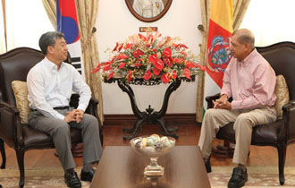 New Korean Ambassador to Seychelles Accredited