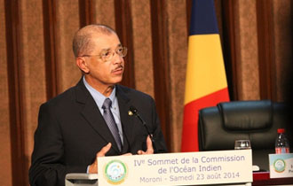 Discours du Président James Michel au 4e Sommet des Chefs D’Etat et de Gouvernement de la Commission de L’océan Indien, Moroni, Comores