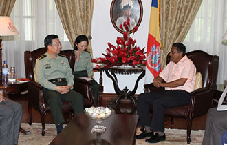 Seychelles to Boost Military Cooperation with China