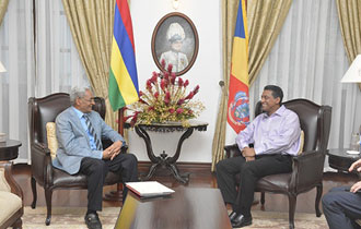 Seychelles and Mauritius shared common interests in bringing relations to new heights