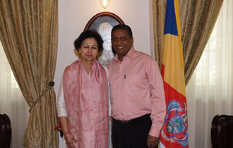 Courtesy call by President and Chief Executive Officer for Commonwealth of Learning