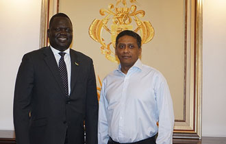 First Ambassador of South Sudan Accredited