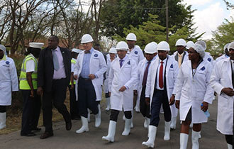 Updated Press Release - President Faure visits Kenya Meat Commission