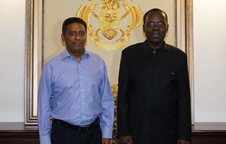Le Premier Ambassadeur de la République Centrafricaine accrédité