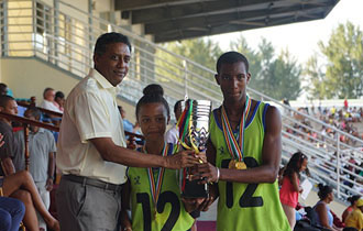 President Faure attends 41st National Schools' Athletics Championships