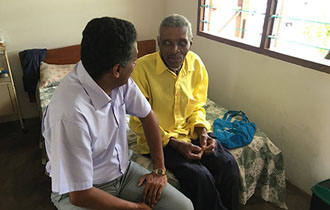 President Faure pays surprise visit to Elderly Home at Grand Anse, Praslin