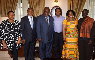 Courtesy Call by SADC PF Delegation