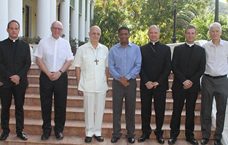 President Faure Receive delegation from the Episcopal Conference of the Indian Ocean