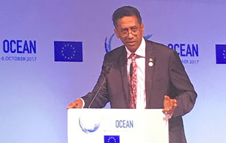 President Danny Faure delivers new commitment to safeguarding our Oceans