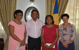 President Faure commends retirees for long years of service in the public sector